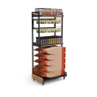 Expositor de carvão Linha Frame com base para sacos de até 4Kg