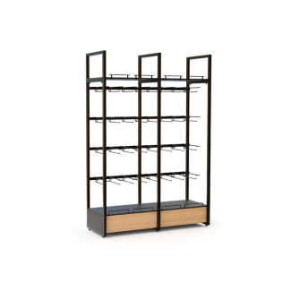 EMPÓRIO STOCK - EXPOSITOR COM GANCHO 1,35 X 0,51 X 2,00